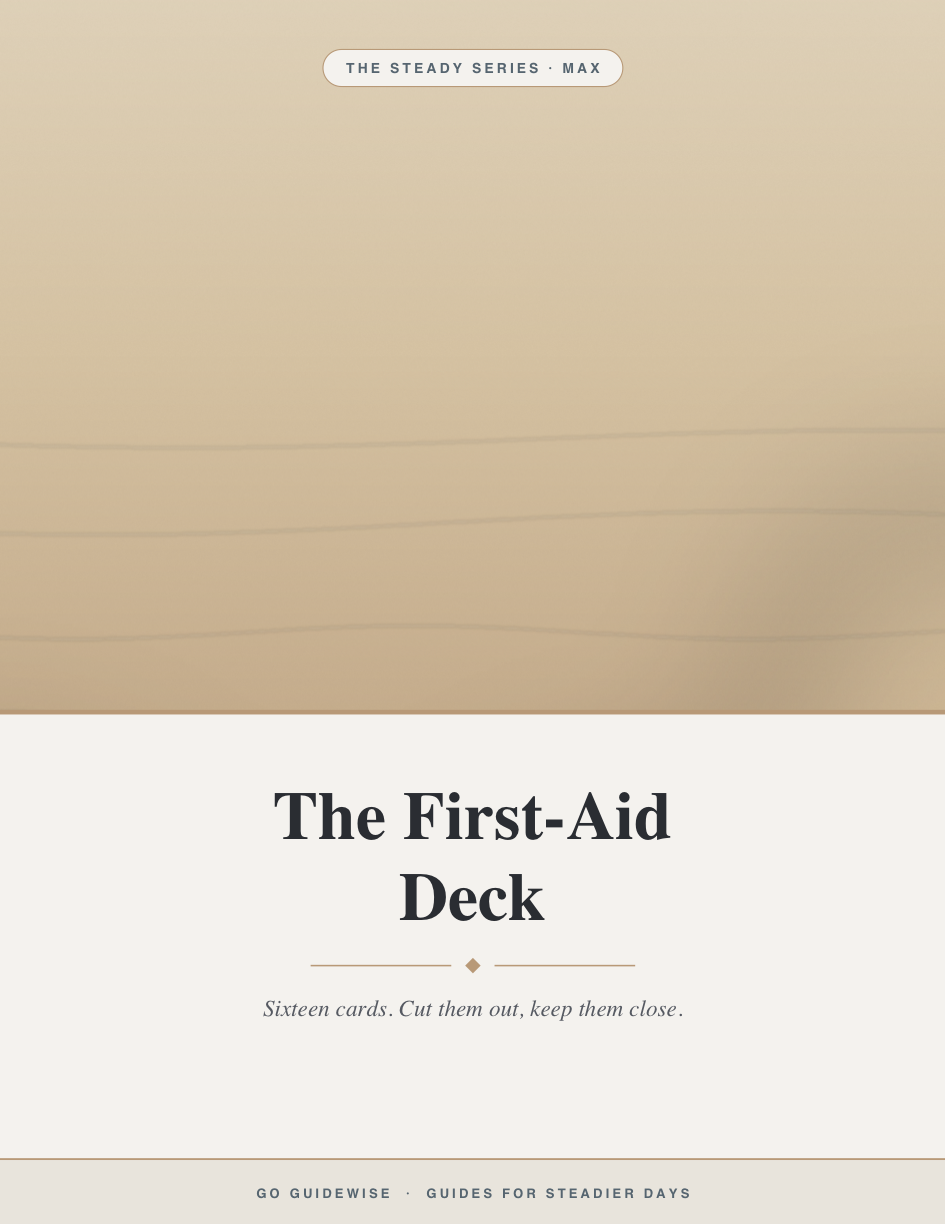 The First-Aid Deck cover