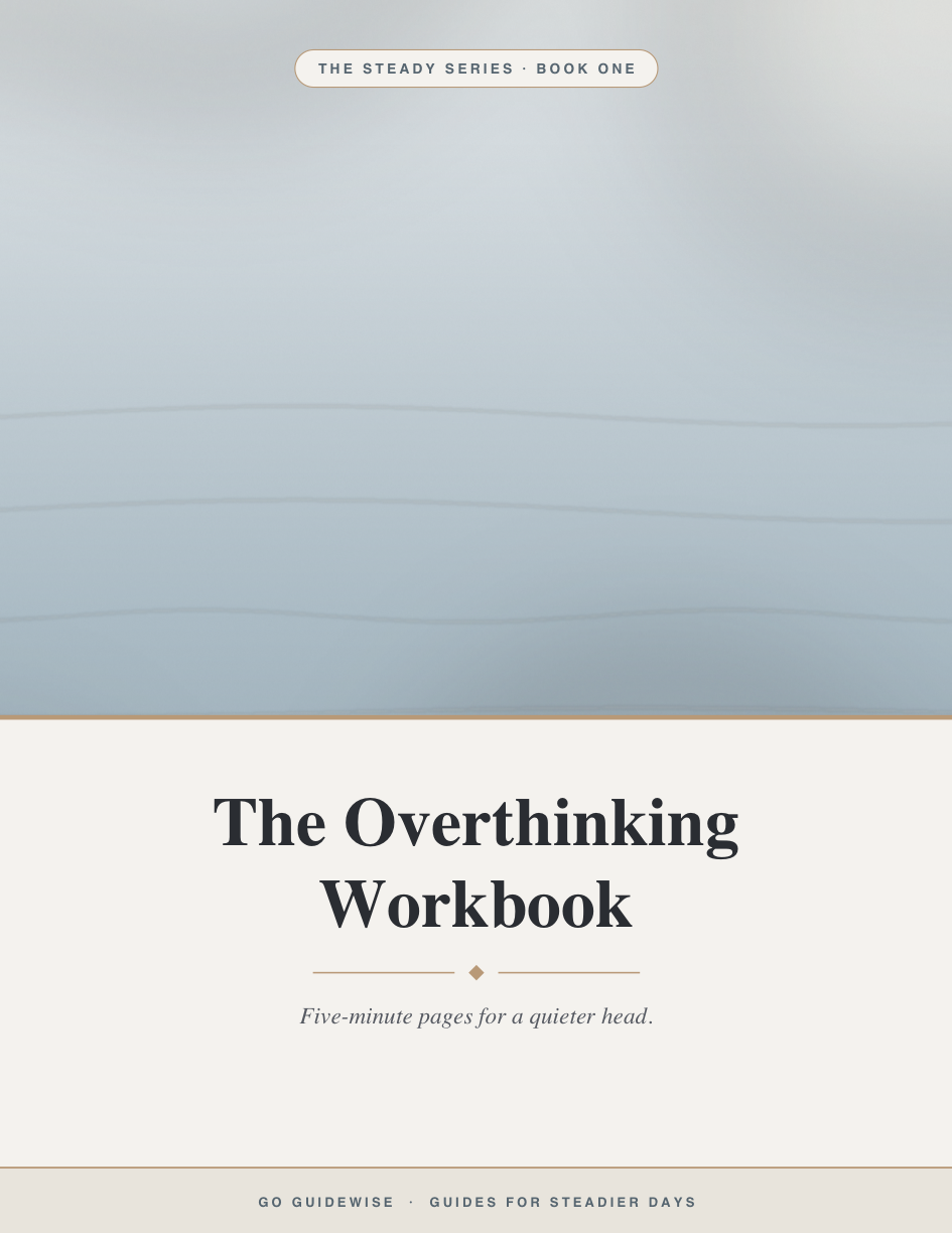 The Overthinking Workbook cover